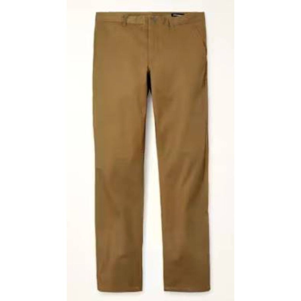 Bonobos Athletic Khaki Chinos in Chestnuts-Mustard Brown Casual Dress Pant 31/28